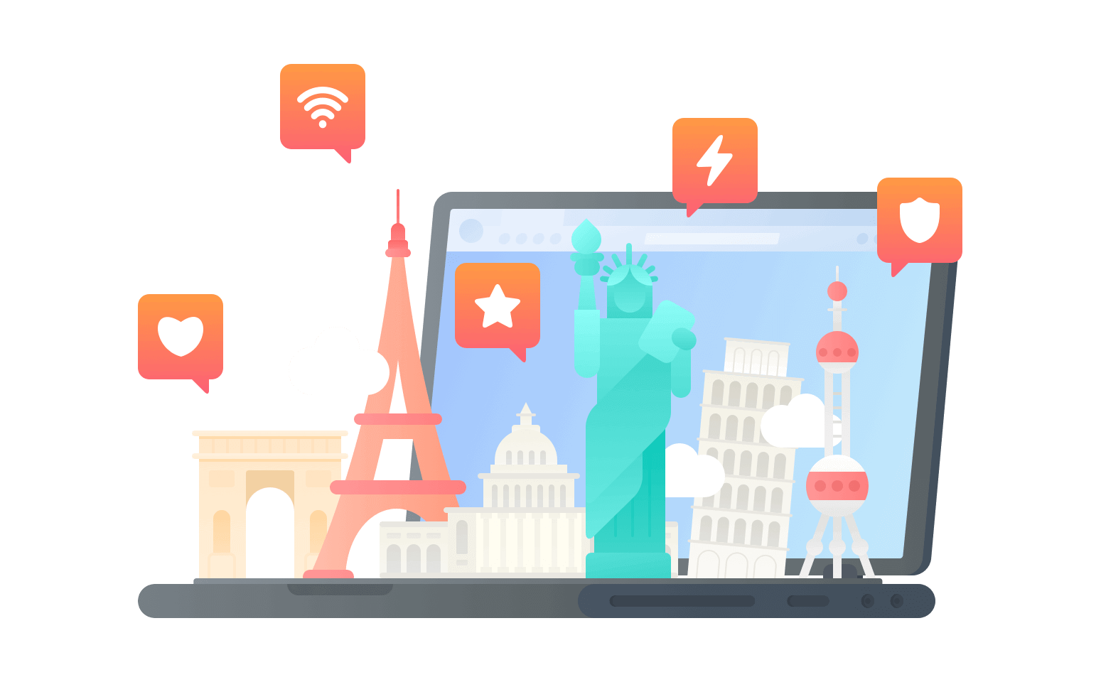 在直布罗陀连接到中国vpn - 返华VPN